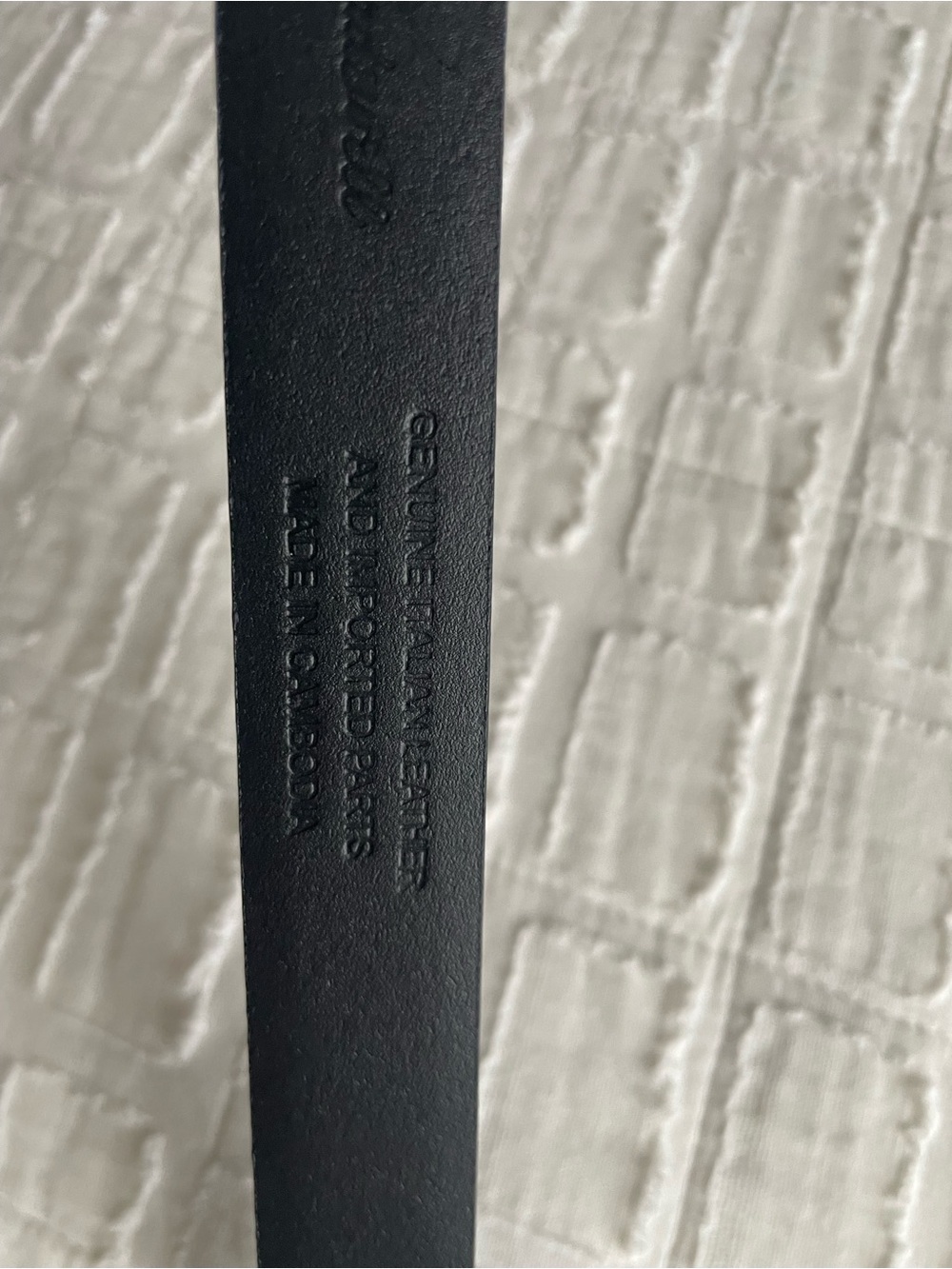 Madewell Triple Metal Keeper Belt in Gold and Black Suede - Picture 6 of 6